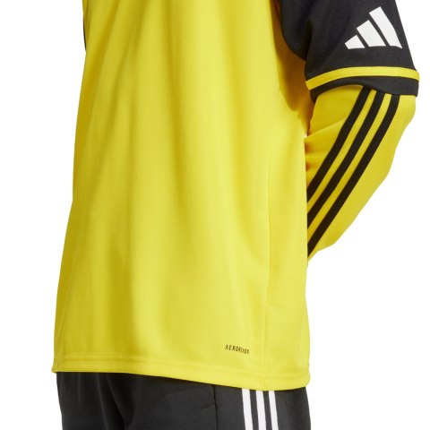 Bluza męska adidas Squadra 25 Training Top żółta JP3387 Adidas teamwear Bluza męska adidas Squadra 25 Training Top żółta JP3387 Adidas teamwear