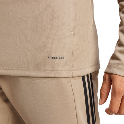 Bluza męska adidas Squadra 25 Training beżowo-czarna JP3391 Adidas Bluza męska adidas Squadra 25 Training beżowo-czarna JP3391 Adidas