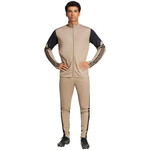 Bluza męska adidas Squadra 25 Training beżowo-czarna JP3391 Adidas Bluza męska adidas Squadra 25 Training beżowo-czarna JP3391 Adidas