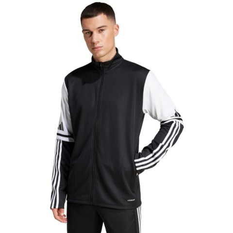 Bluza męska adidas Squadra 25 Training czarno-biała JE2774 Adidas teamwear Bluza męska adidas Squadra 25 Training czarno-biała JE2774 Adidas teamwear