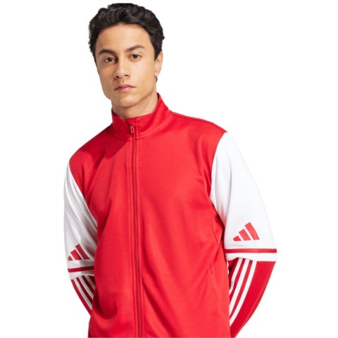 Bluza męska adidas Squadra 25 Training czerwono-biała JD2979 Adidas teamwear