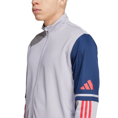 Bluza męska adidas Squadra 25 Training szaro-granatowa JP3389 Adidas Bluza męska adidas Squadra 25 Training szaro-granatowa JP3389 Adidas