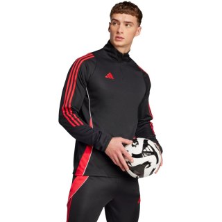 Bluza męska adidas Tiro 24 Training Top czarno-czerwona JN4565 Adidas