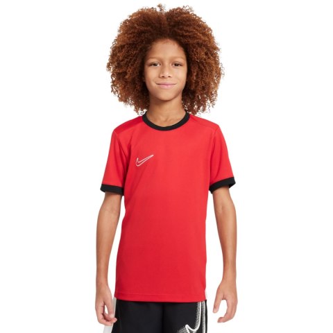Koszulka dla dzieci Nike Dri-Fit Academy 25 SS czerwona FZ9758 657 Nike Team Koszulka dla dzieci Nike Dri-Fit Academy 25 SS czerwona FZ9758 657 Nike Team