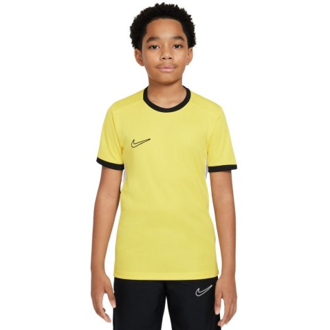 Koszulka dla dzieci Nike Dri-Fit Academy 25 SS żółta FZ9758 719 Nike Team Koszulka dla dzieci Nike Dri-Fit Academy 25 SS żółta FZ9758 719 Nike Team
