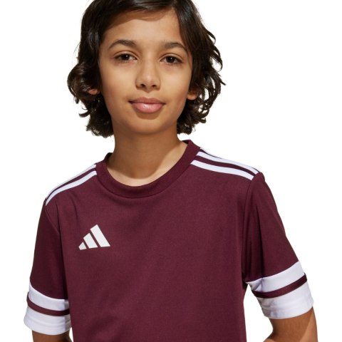 Koszulka dla dzieci adidas Squadra 25 bordowa JC8667 Adidas teamwear