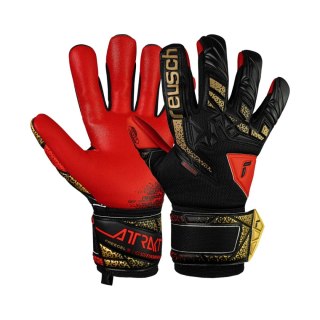 Rękawice bramkarskie Reusch Attrakt Freegel Silver Junior czerwono-czarne 5572235 7075 Reusch