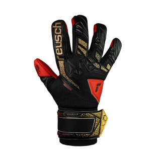 Rękawice bramkarskie Reusch Attrakt Freegel Silver Junior czerwono-czarne 5572235 7075 Reusch