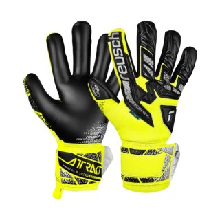 Rękawice bramkarskie Reusch Attrakt Freegel Silver żółto-czarne 5570235 2025 Reusch
