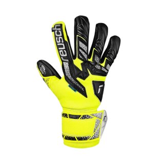 Rękawice bramkarskie Reusch Attrakt Freegel Silver żółto-czarne 5570235 2025 Reusch