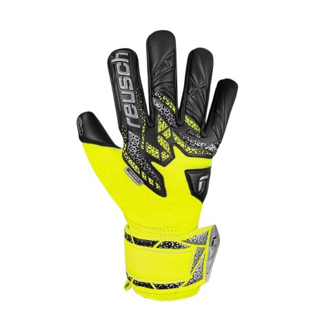 Rękawice bramkarskie Reusch Attrakt Gold X NC żołto-czarne 5570955 2025 Reusch Rękawice bramkarskie Reusch Attrakt Gold X NC żołto-czarne 5570955 2025 Reusch