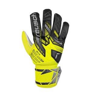 Rękawice bramkarskie Reusch Attrakt Solid żółto-czarne 5570515 2014 Reusch