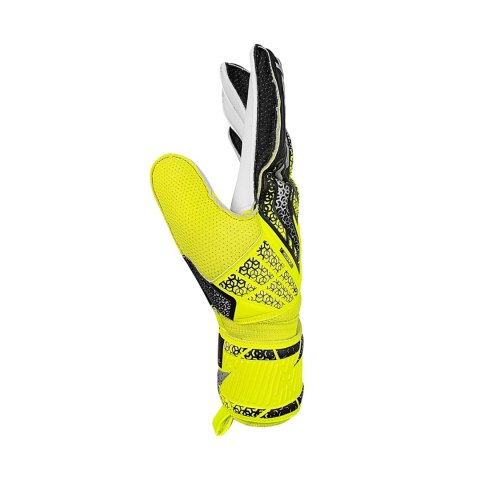 Rękawice bramkarskie Reusch Attrakt Solid żółto-czarne 5570515 2014 Reusch
