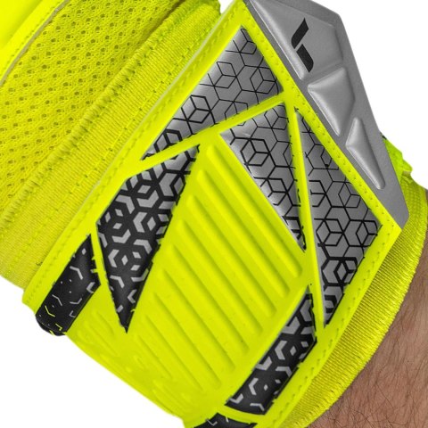 Rękawice bramkarskie Reusch Attrakt Solid żółto-czarne 5570515 2014 Reusch
