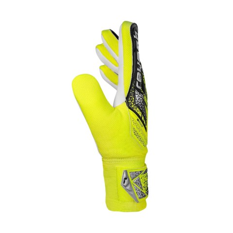 Rękawice bramkarskie Reusch Attrakt Starter Solid Junior żółto-czarne 5572514 2014 Reusch Rękawice bramkarskie Reusch Attrakt Starter Solid Junior żółto-czarne 5572514 2014 Reusch