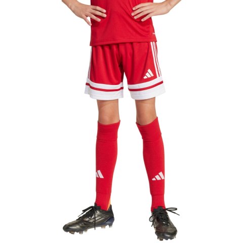 Spodenki dla dzieci adidas Squadra 25 czerwone JJ2416 Adidas teamwear Spodenki dla dzieci adidas Squadra 25 czerwone JJ2416 Adidas teamwear