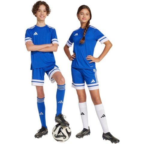 Spodenki dla dzieci adidas Squadra 25 niebieskie JJ2419 Adidas teamwear