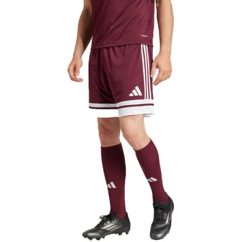Spodenki męskie adidas Squadra 25 bordowe JC8677 Adidas teamwear