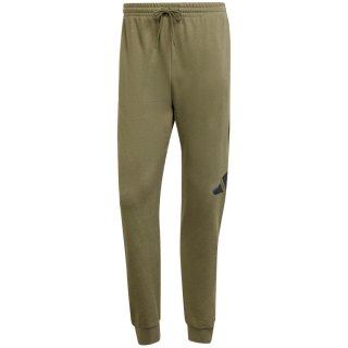 Spodnie męskie adidas Essentials Big Logo French Terry oliwkowe JE8970 Adidas