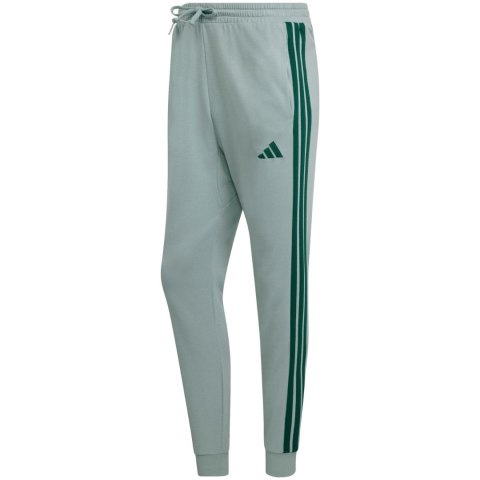 Spodnie męskie adidas Essentials 3-Stripes Fleece miętowe KD4836 S Adidas