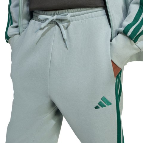 Spodnie męskie adidas Essentials 3-Stripes Fleece miętowe KD4836 S Adidas