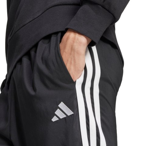 Spodnie męskie adidas Essentials 3-Stripes Stanford Open Hem czarne JC8491 M Adidas
