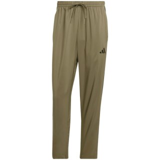 Spodnie męskie adidas Essentials 3-Stripes Stanford Open Hem oliwkowe JE6401 L Adidas