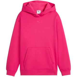 Bluza dla dzieci Puma ESS Centered Cat Logo Relaxed Hoodie fuksja 692973 59 164cm Puma