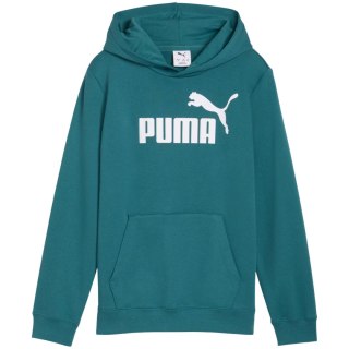 Bluza dla dzieci Puma ESS No.1 Logo Hoodie zielona 684909 41 152cm Puma