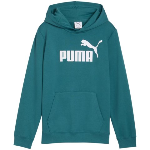 Bluza dla dzieci Puma ESS No.1 Logo Hoodie zielona 684909 41 152cm Puma