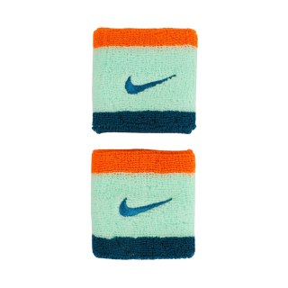 Frotki na rękę Nike Swoosh Wristbands 2 szt. zielone N1012405322 Nike