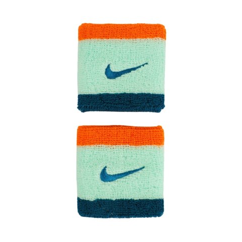 Frotki na rękę Nike Swoosh Wristbands 2 szt. zielone N1012405322 Nike