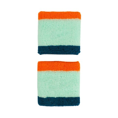 Frotki na rękę Nike Swoosh Wristbands 2 szt. zielone N1012405322 Nike
