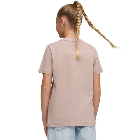Koszulka dla dzieci Puma ESS Centered Cat Logo Tee różowa 692972 89 140cm Puma