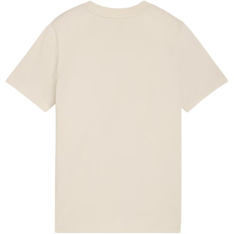 Koszulka dla dzieci Puma ESS Small No.1 Logo Centered Tee beżowa 692975 87 164cm Puma