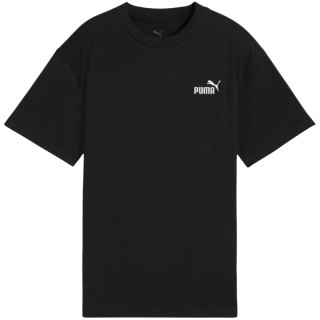 Koszulka dla dzieci Puma ESS Small No.1 Logo Relaxed Tee czarna 684920 01 152cm Puma