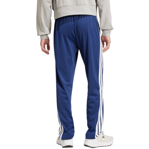 Spodnie męskie adidas 3-Stripes Tricot Regular Fit Open Hem niebieskie JI8803 S Adidas