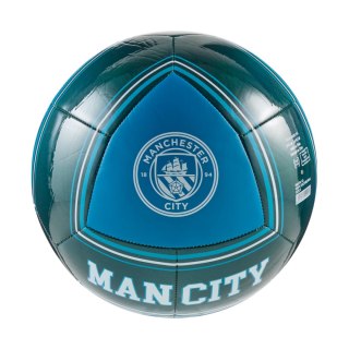 Piłka nożna Puma MCFC Culture turkusowo-niebieska 84976 13 5 Puma