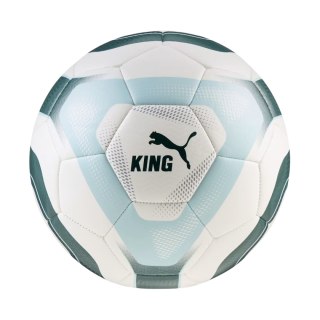 Piłka nożna Puma MCFC King biało-zielono-niebieska 85013 01 5 Puma