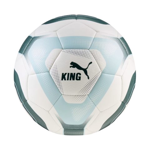 Piłka nożna Puma MCFC King biało-zielono-niebieska 85013 01 5 Puma