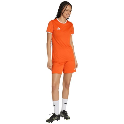 Spodenki damskie adidas Entrada 26 pomarańczowe JZ2538 M Adidas teamwear