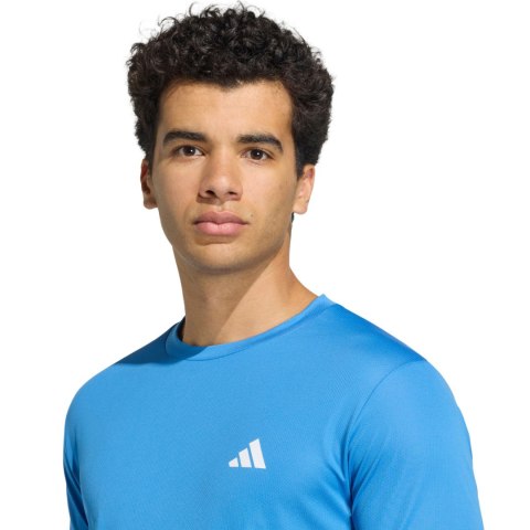Koszulka męska adidas Workout Essentials Base niebieska KD5471 S Adidas