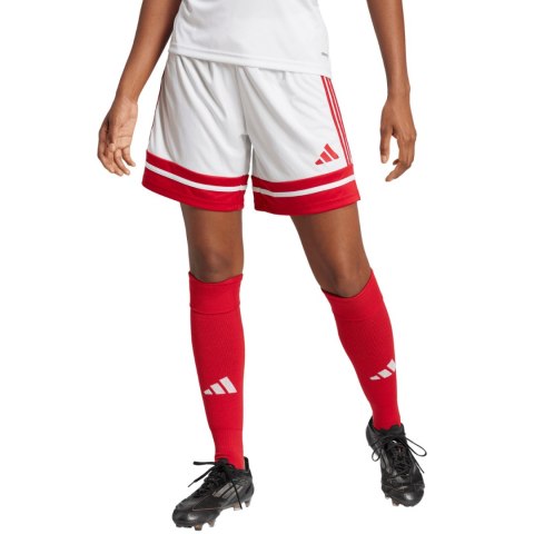 Spodenki damskie adidas Squadra 25 biało-czerwone JJ0020 2XL Adidas teamwear