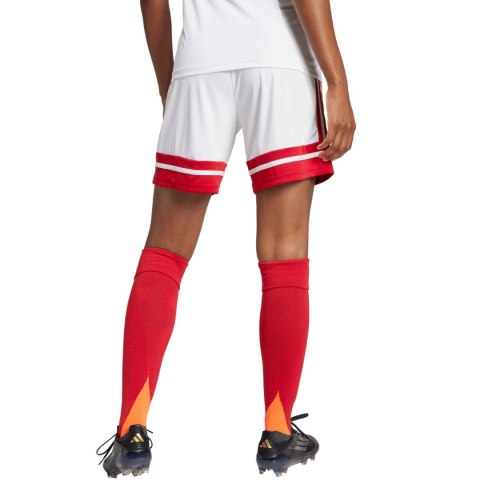 Spodenki damskie adidas Squadra 25 biało-czerwone JJ0020 S Adidas teamwear