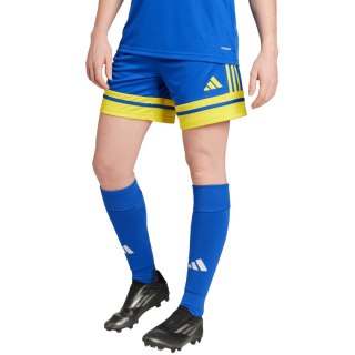 Spodenki damskie adidas Squadra 25 niebiesko-żółte JN5408 XS Adidas teamwear