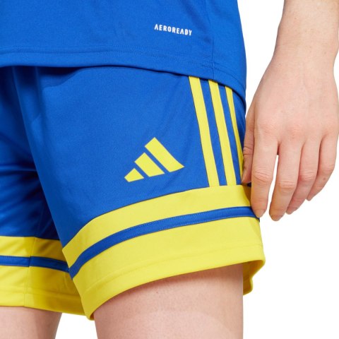 Spodenki damskie adidas Squadra 25 niebiesko-żółte JN5408 XS Adidas teamwear