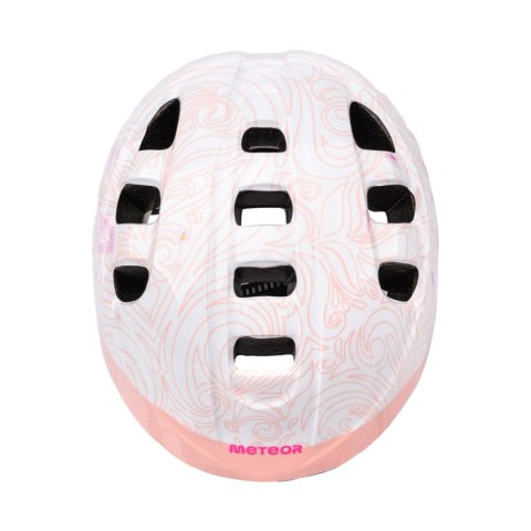 Kask Meteor MA-2 Princess S 48-52 cm biało-różowy 23960 Meteor