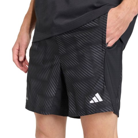 Spodenki mękie adidas Tech Intensity Aop czarne KB3123 L 7" Adidas