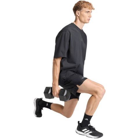 Spodenki mękie adidas Tech Intensity Aop czarne KB3123 L 7" Adidas