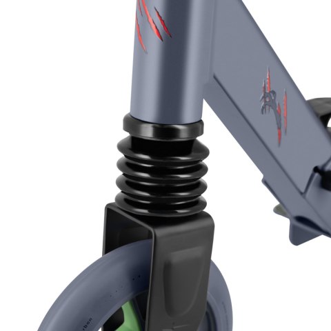Hulajnoga Spokey Rizz 145 szaro-zielona 946371 Spokey